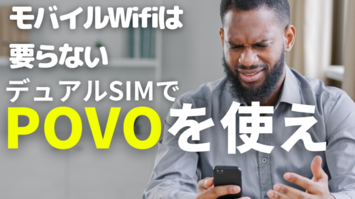 【ポケット型wifi】モバイルWifiは契約するな、povoを使え【楽天モバイル】